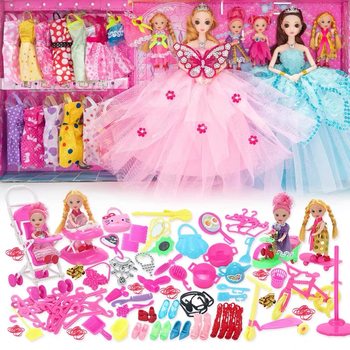 doll dress fashionable Lebaby suit box gift box girl girl princess toy dress ເຖິງ 2024 ຮູບແບບໃຫມ່