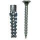 Iron expansion tube plug expansion screw new type iron expansion plug reinforced light metal expansion tube light brick 6 cm 8 mm