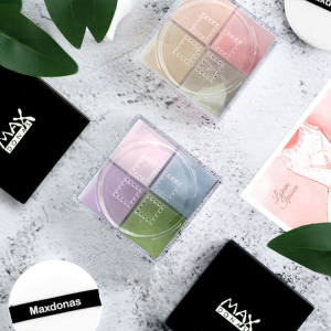 maxdonas四色散粉定妆粉