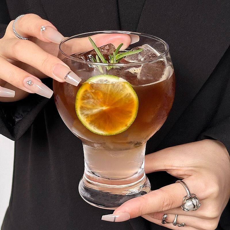 高级玻璃果汁套装家用大容量创意高档无铅玻璃杯果汁年轻人 高级玻璃果汁套装家用大容量创意高档无铅玻璃杯果汁年轻人