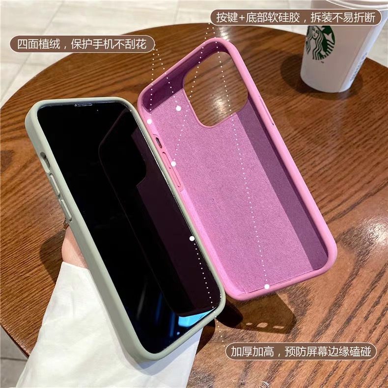 适用于苹果15promax液态硅胶手机壳iPhone14/13/12软高级肤感磨砂xsmax全包防摔保护套XS简约超薄XRins风