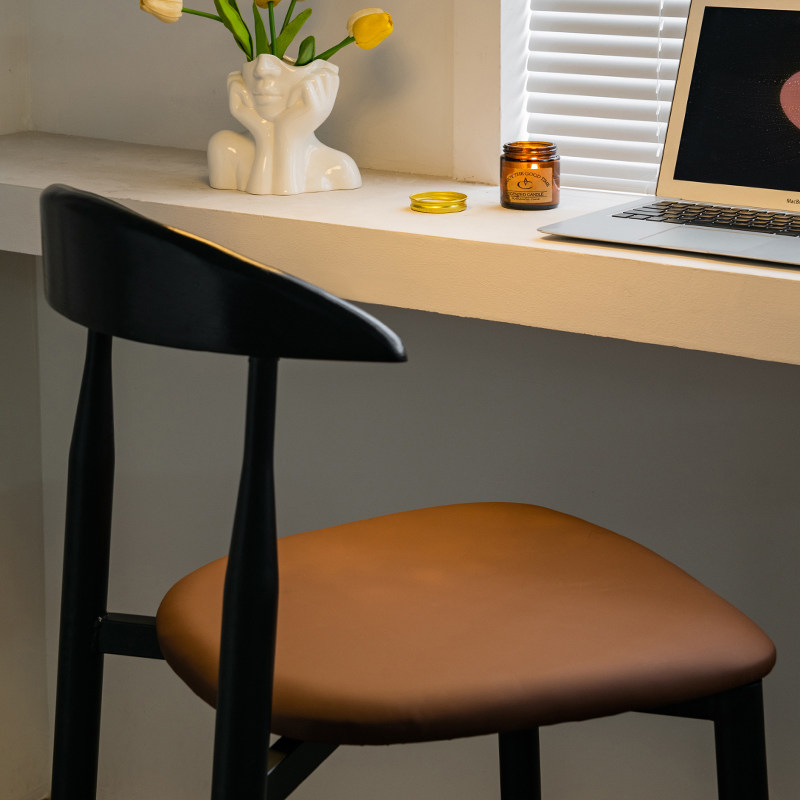 吧台椅子现代简约实木吧椅吧凳家用工业风酒吧创意金属高脚凳中古,淘宝优惠券,粉丝福利购,淘宝优惠卷