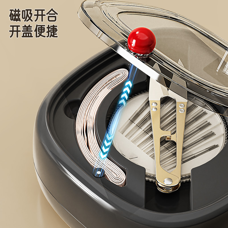 磁吸针线盒家用套装高质量家庭高档实用带线缝补神器免穿针针线包