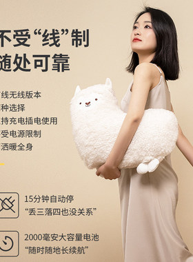 腰部按摩器多功能颈椎按摩仪腰部背部靠垫枕肩颈情人节七夕礼物