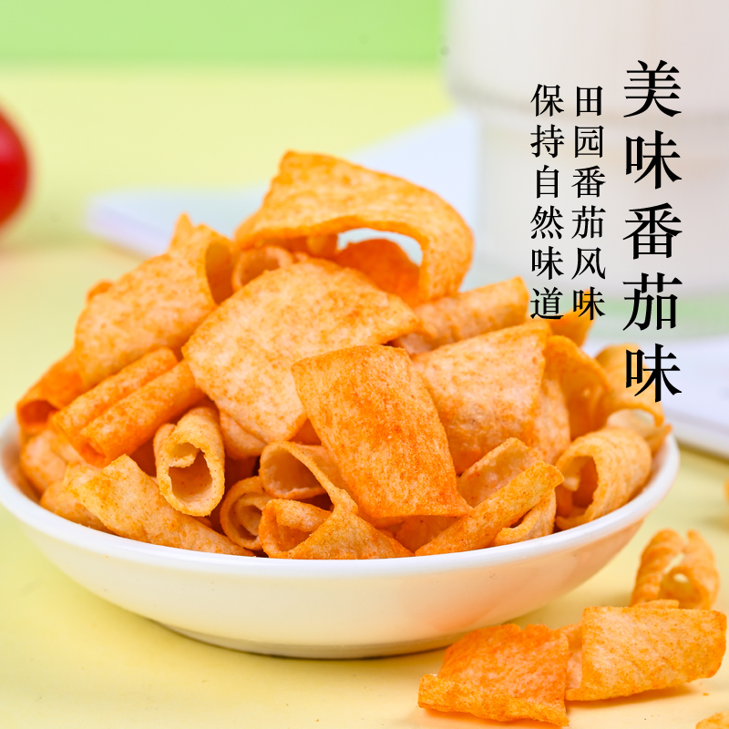 山药薄片脆片学生解馋小零食薯片晚上解饿小吃休闲食品健康玉米 - 图2