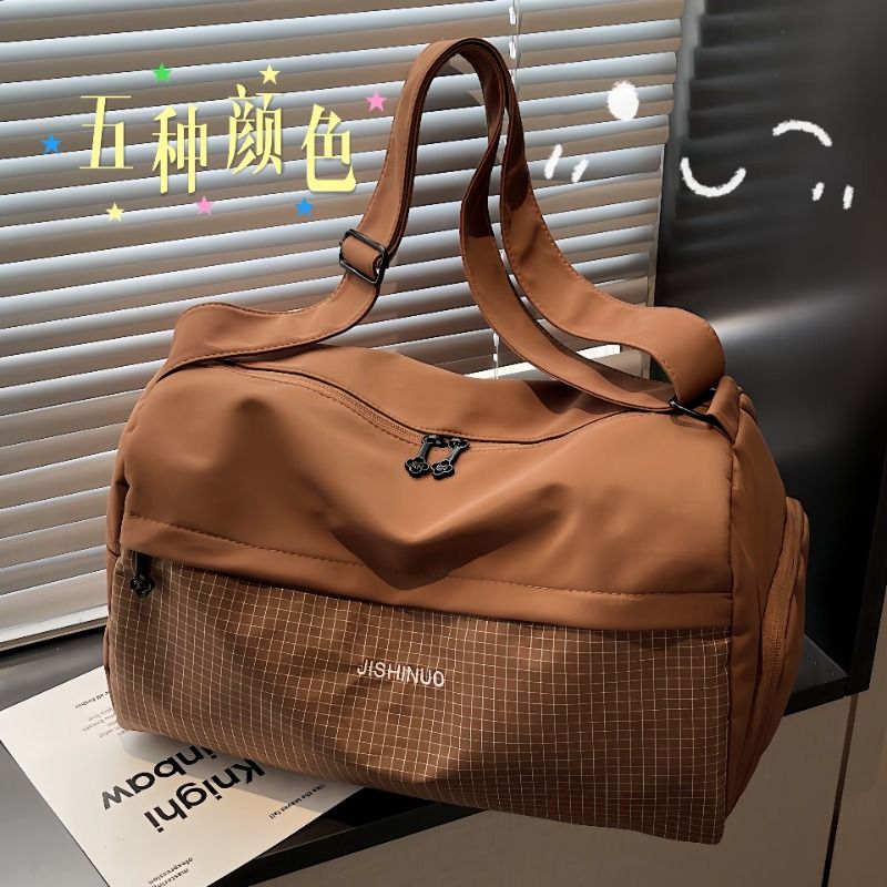 Travel bag, small, lightweight and portable, short-distance travel, women's portable outing small luggage bag, sports fitness bag, cross-body bag