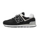 ຄລາສິກ NB574 ຊຸດ retro ຫນາ soled ເກີບຄວາມສູງພໍ່ສໍາລັບຄູ່ຜົວເມຍໃຫມ່ຕາຫນ່າງ breathable ກິລາແລະເກີບບາດເຈັບແລະ