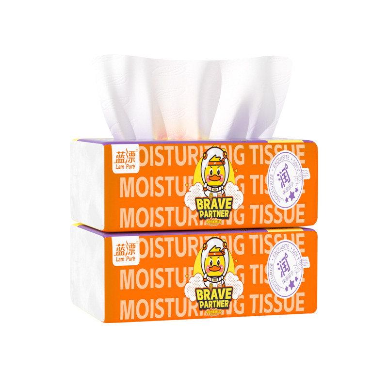 320张大包乳霜纸保湿纸云柔巾亲肤不刺激抽纸面巾纸餐巾纸整箱批