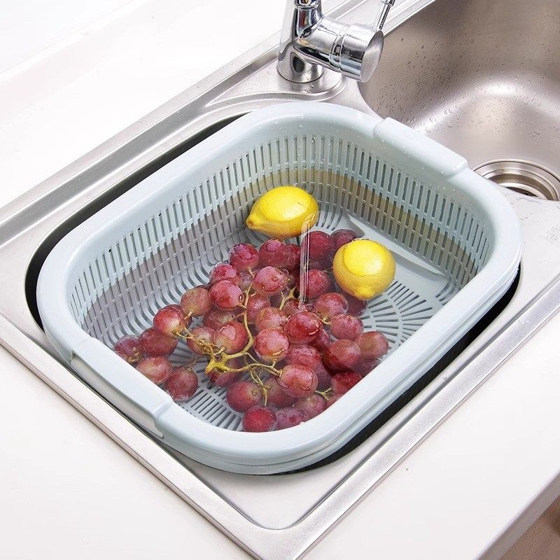 新款超大洗菜盆塑料菜篮子洗菜篮洗水果水果盆果篮厨房镂空沥水篮,淘宝优惠券,粉丝福利购,淘宝优惠卷