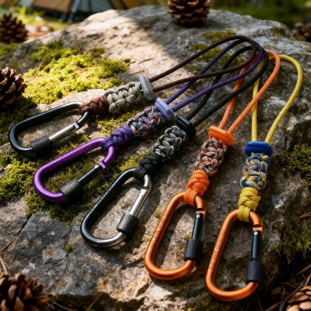 户外伞绳登山扣背包水杯挂钩水瓶挂扣多功能挂绳徒步配件水壶扣带,淘宝优惠券,粉丝福利购,淘宝优惠卷