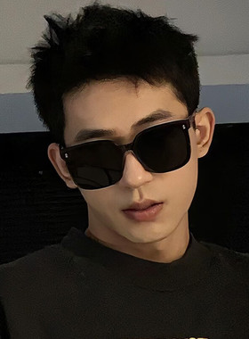 墨镜男女太阳镜户外痞帅开车偏光防紫外线骑行情侣款圆脸方脸