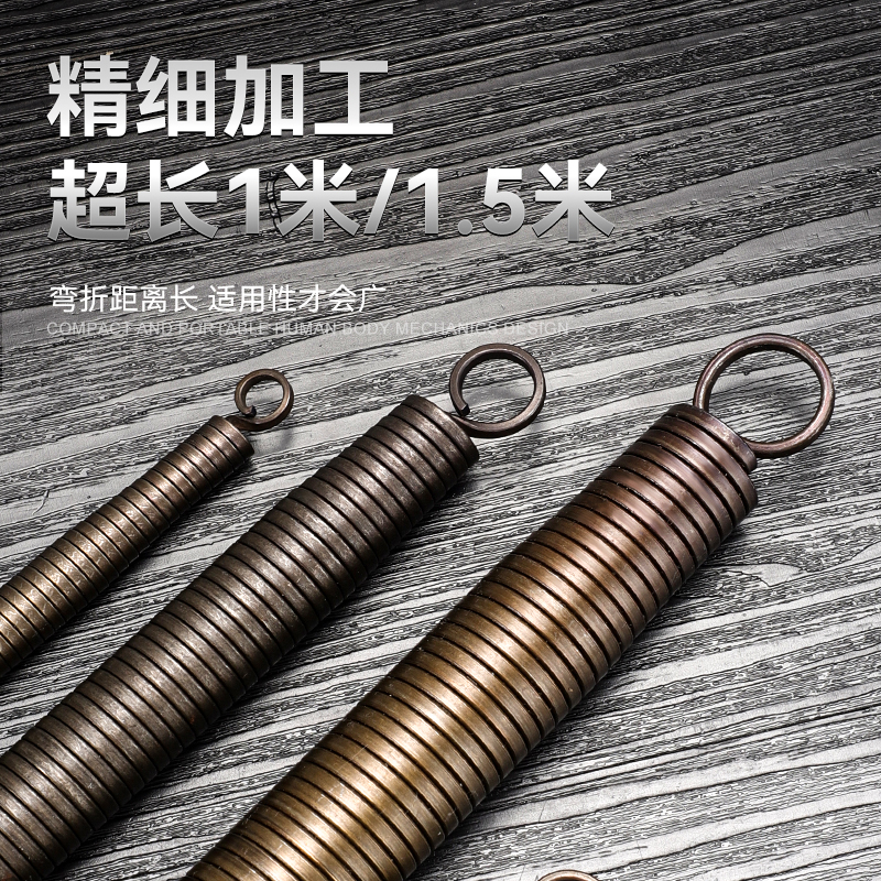 弯管器弹簧手动1米5电工pvc20线管3分4分6分寸铝塑家装神器加长