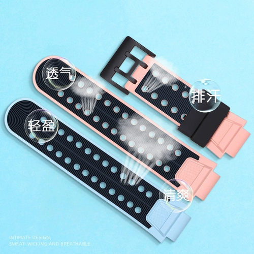 适用小天才手表带电话手表表带z7Z5Z6Z1Z2yZ3Z1Sq1q2ARD2儿童硅胶配件通用潮巅峰版库洛米蜘蛛侠螺丝刀钢化膜 - 图0