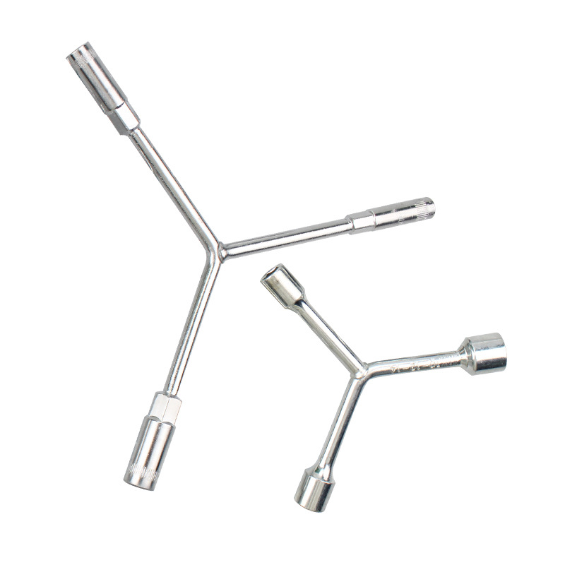 三叉套筒扳手加长y型多功能三角手动工具套装套管套桶摩托车六角 - 图3