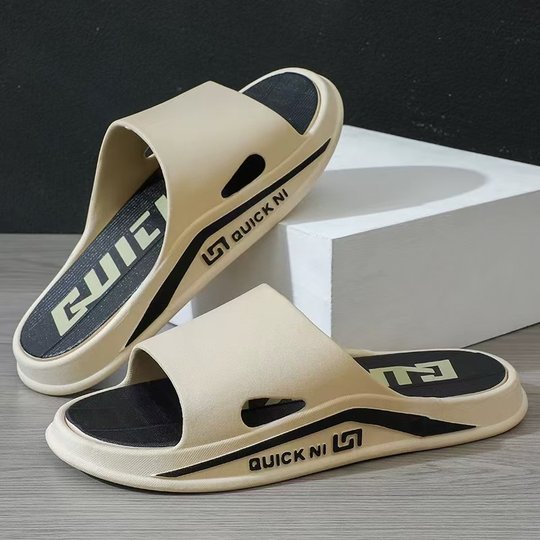 Men's slippers for summer thick sole non-slip wear-resistant home indoor and outdoor sports wear men's sandals new style