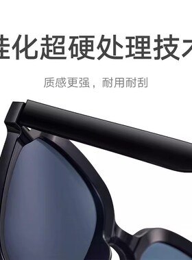 小米同款方框偏光太阳镜高清男女墨镜开车驾驶防紫外线眼镜圆脸