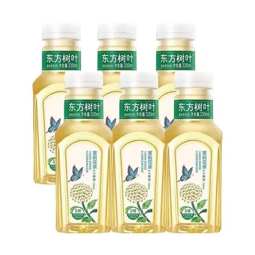 农夫山泉东方树叶茉莉花茶335ml0糖饮料原味新鲜日期茶饮料开盖 - 图0