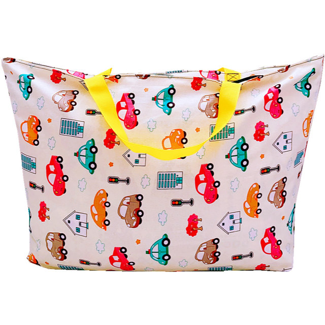 Kindergarten children's quilt canvas storage bag