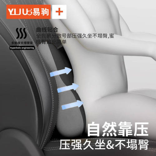 汽车头枕车用靠枕颈枕靠垫车内座椅车枕头腰垫护腰神器护颈枕腰靠 - 图3