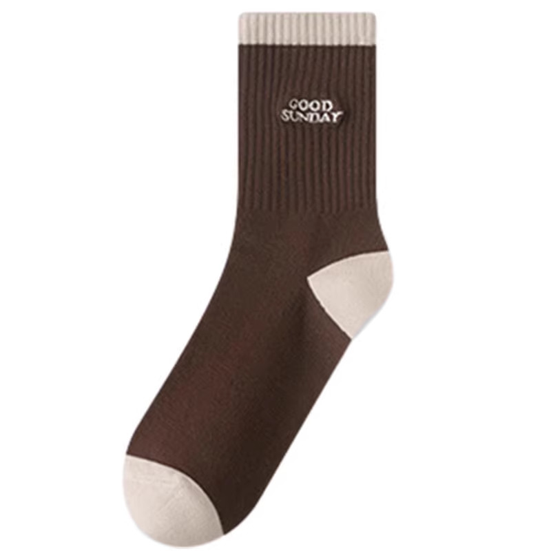 美拉德袜子女2025新款爆款秋冬季中筒袜纯棉防臭运动无骨女士长袜,淘宝优惠券,粉丝福利购,淘宝优惠卷