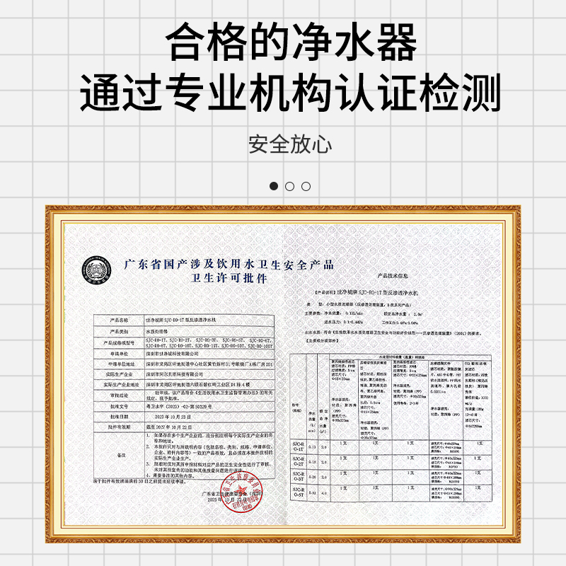 净水器家用直饮厨房自来水净化器前置壁挂式不插电净水机厨下不用 - 图3