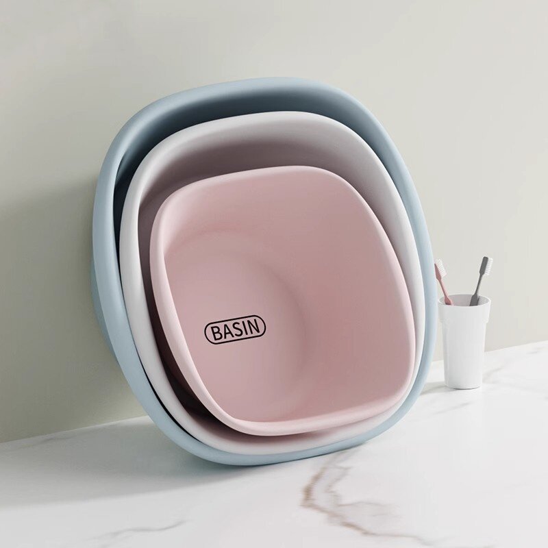 加厚加深高颜值脸盆抗菌宿舍学生家用洗衣服洗水果洗浴中心洗脚盆