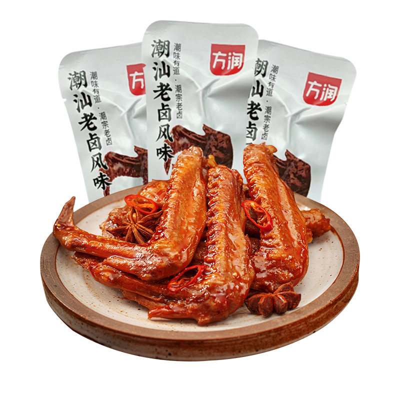 老卤味鸭翅1包32g装