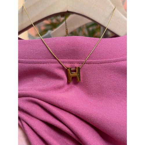 树莓粉圆领短袖T恤女2025年夏季新款纯色弹力打底衫气质上衣大码 - 图1