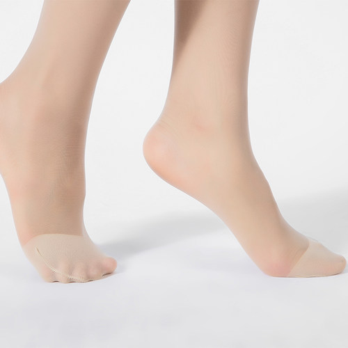 加长丝袜高个子超长女夏季超薄款防勾丝肉色黑丝连裤袜连体美腿-图2