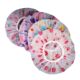 Thickened PEVA waterproof shower cap 1 pack
