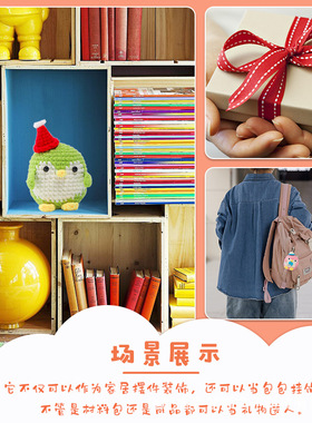 亚马逊热销钩针材料包套装DIY手工钩织毛线动物四色企鹅英文视频