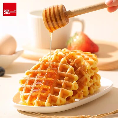泓一华夫饼面包营养早餐速食饼干学生蛋糕小零食休闲食品小吃健康