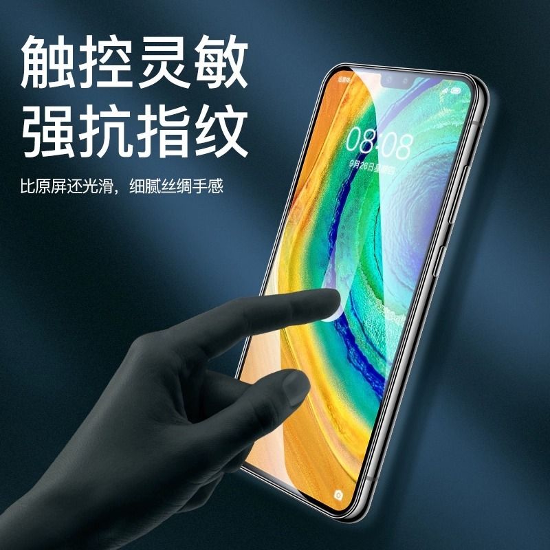 华为荣耀手机秒贴钢化膜opporeno11pro秒贴盒oppofindx6proreno10pro5g曲面手机膜护眼高清防偷窥保护全胶 - 图0