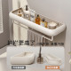 Bathroom bathroom rack without punching space aluminum wall-mounted toilet washbasin washroom wall storage