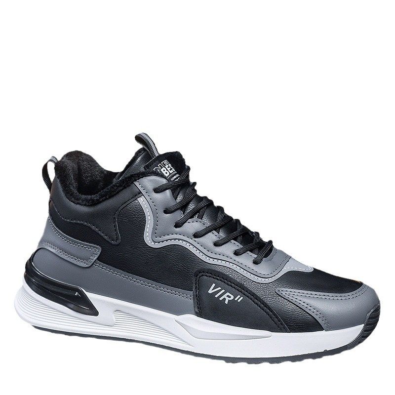 时尚加绒男鞋百搭男士鞋子休闲皮鞋保暖棉鞋运动小白板鞋男款潮鞋,淘宝优惠券,粉丝福利购,淘宝优惠卷