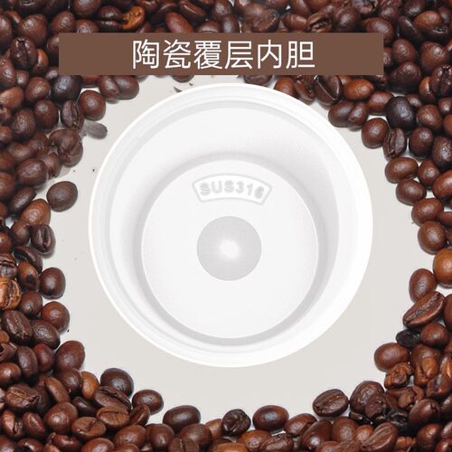 保温杯女2025新款高颜值随行咖啡杯便携吸管水杯陶瓷内胆学生杯子 - 图0