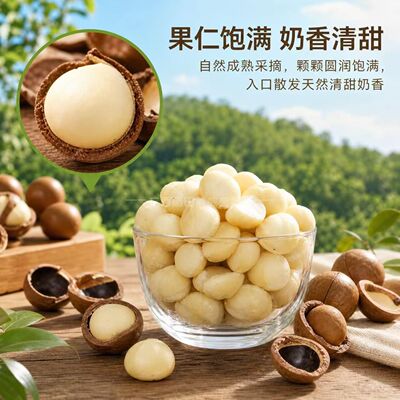 滇食部落夏威夷果500g坚果孕妇