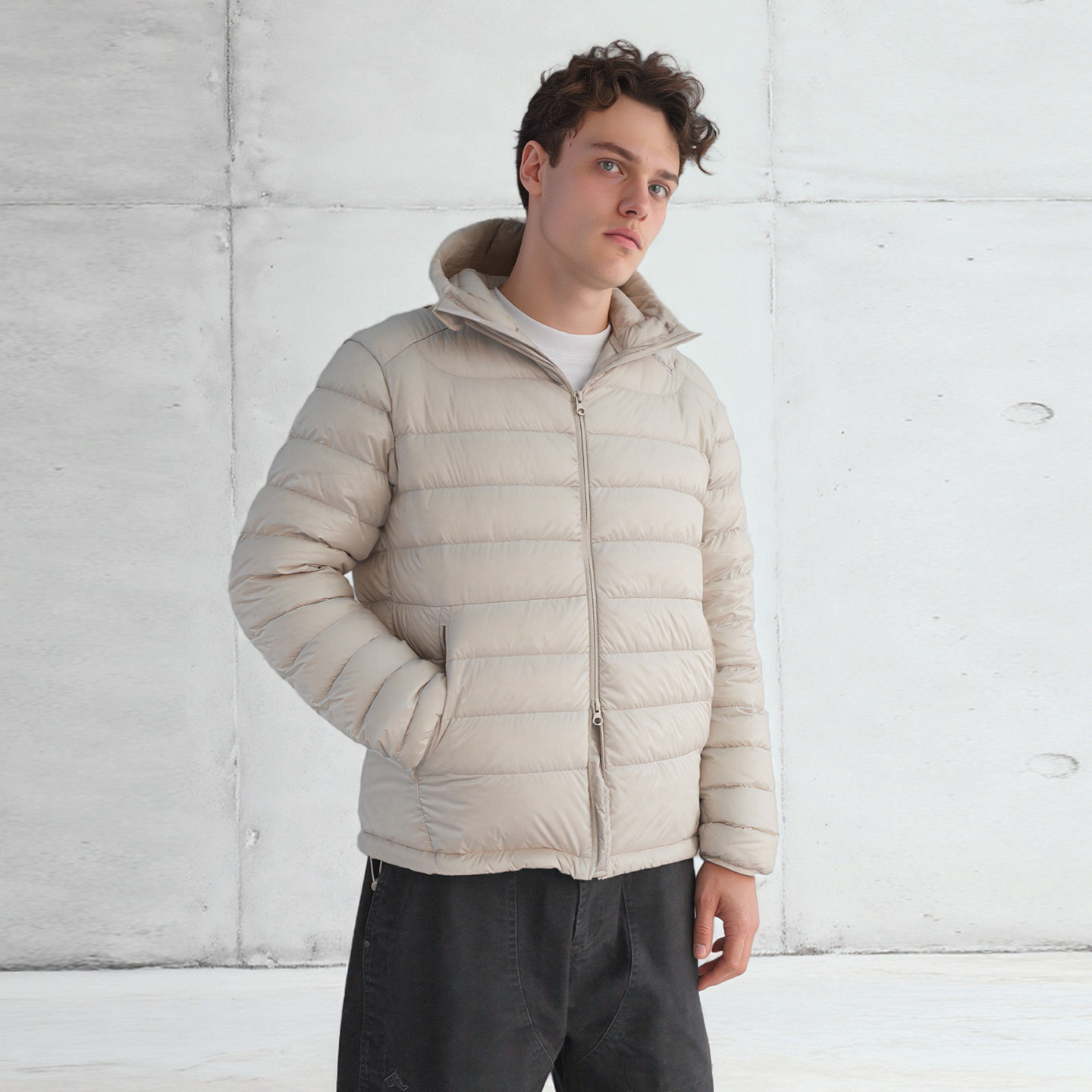 WHYWORKS【云迹】羽绒排骨服90鸭绒轻薄机能连帽外套保暖御寒内胆,淘宝优惠券,粉丝福利购,淘宝优惠卷