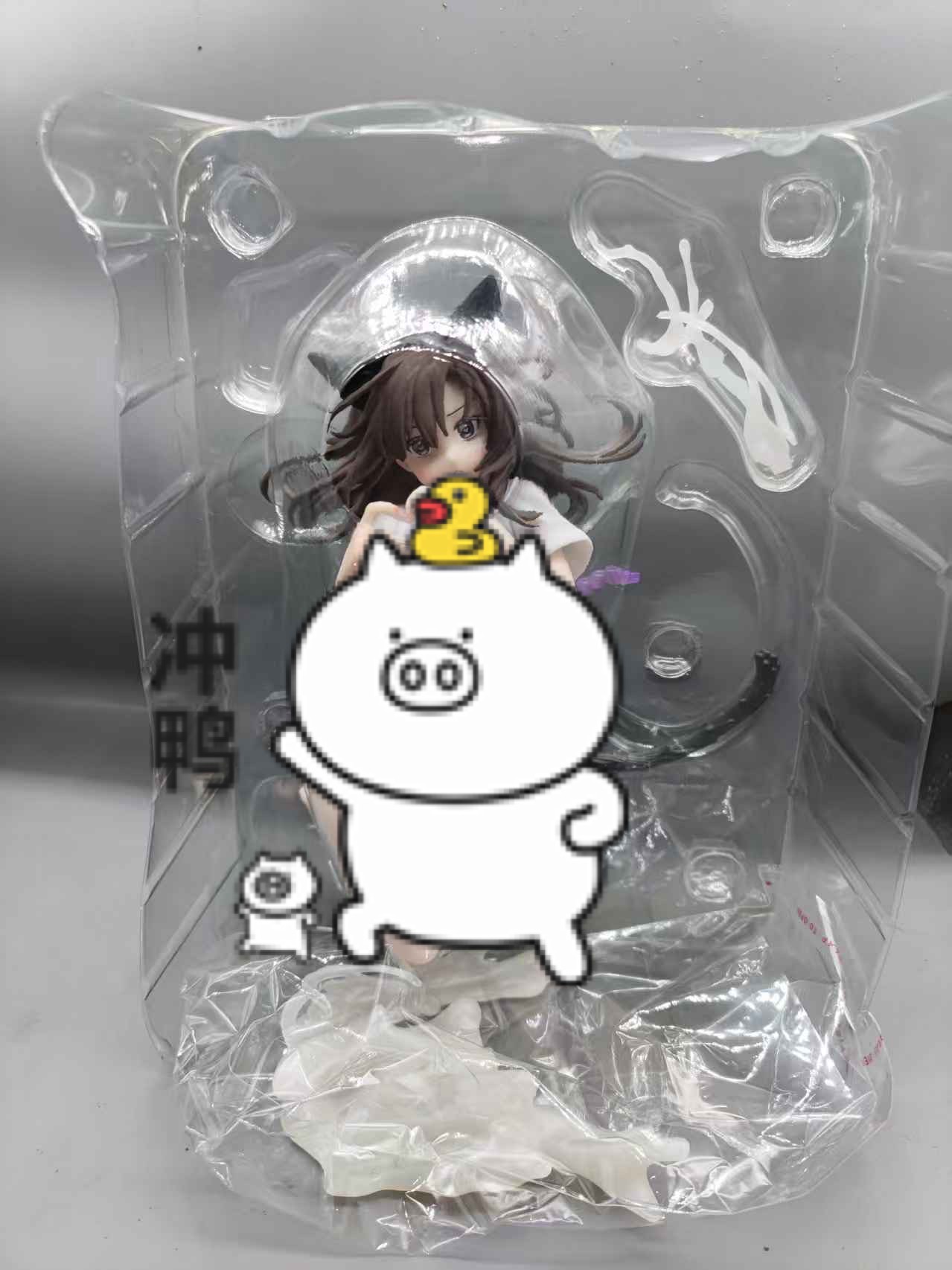 绝版稀有精品夜须奈绪猫耳跪姿整套盒装手办模型生日礼物猫娘玩偶 - 图2