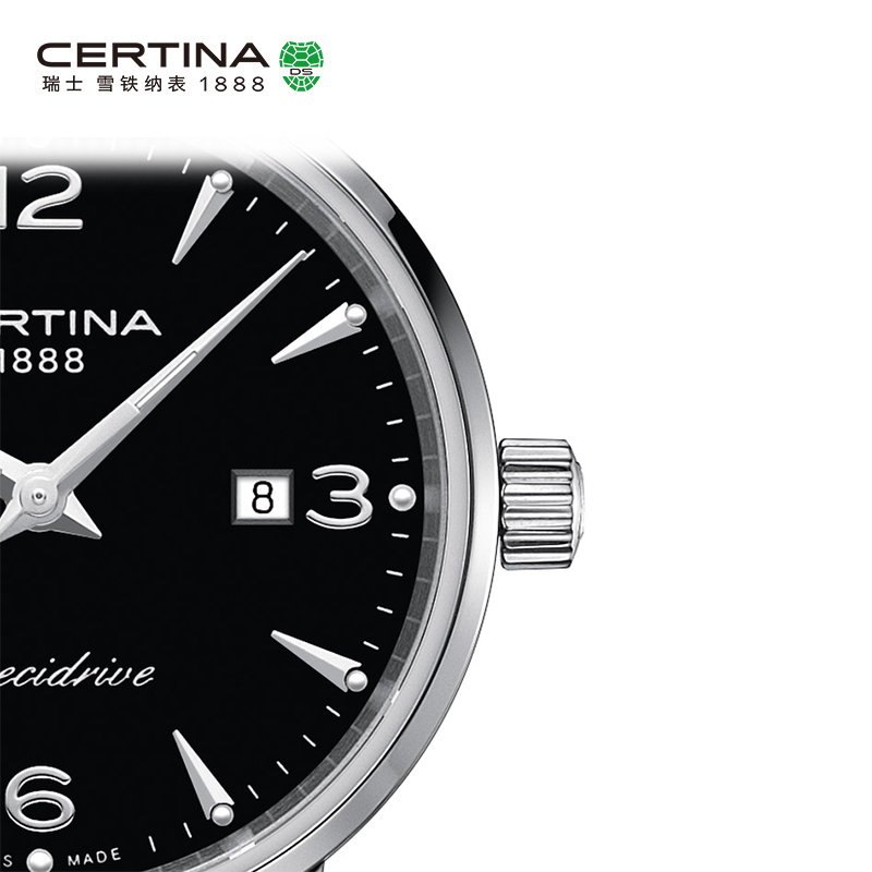 Certina雪铁纳官方正品卡门系列时尚情侣防水防震石英钢带女表 Certina雪铁纳官方正品卡门系列时尚情侣防水防震石英钢带女表