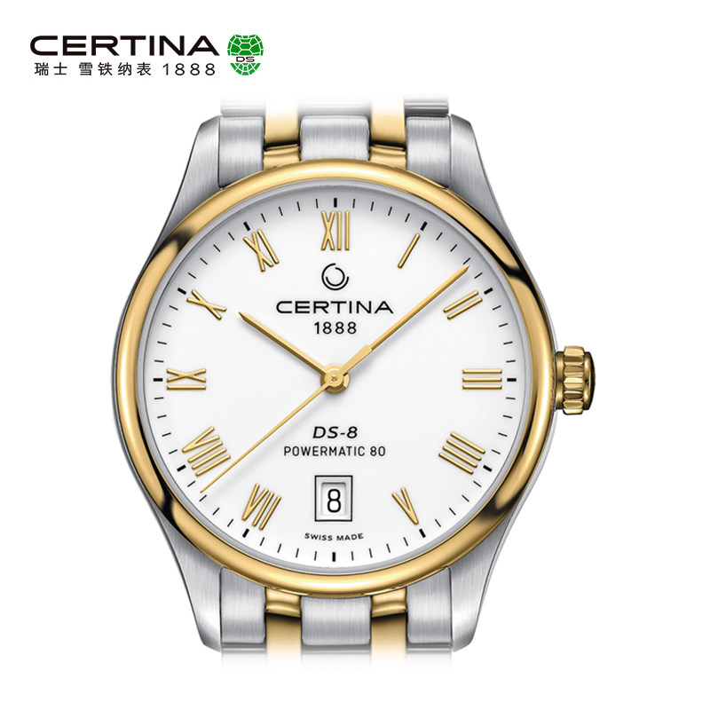 Certina雪铁纳星悦系列瑞士进口休闲时尚防水机械钢带手表男表 Certina雪铁纳星悦系列瑞士进口休闲时尚防水机械钢带手表男表