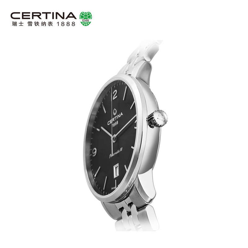 Certina雪铁纳卡门系列瑞士进口优雅情侣防水机械钢带手表男表 Certina雪铁纳卡门系列瑞士进口优雅情侣防水机械钢带手表男表