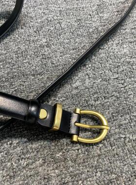 梦嘉丽牛皮百搭时尚小腰带