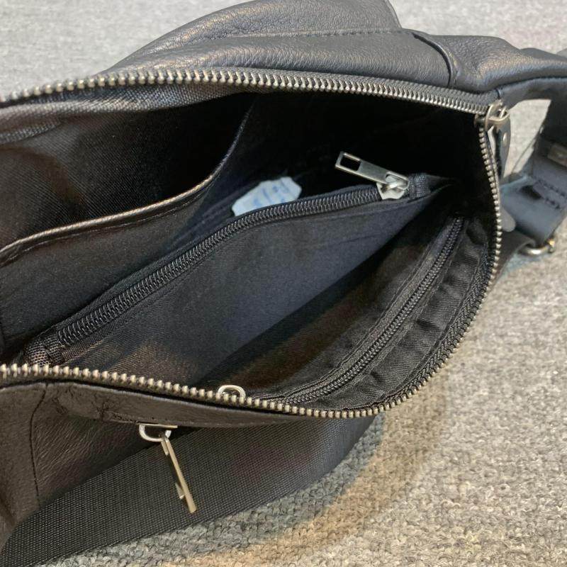 胸包2024新品真皮胸包韩版春夏百搭头层牛皮男女通用单肩胸包腰包,淘宝优惠券,粉丝福利购,淘宝优惠卷