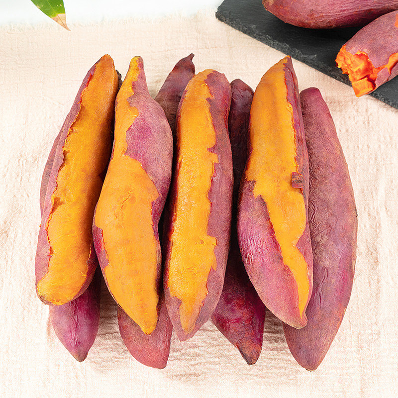 【新鲜现挖】西瓜红蜜薯9斤整箱番薯 果大爷番薯