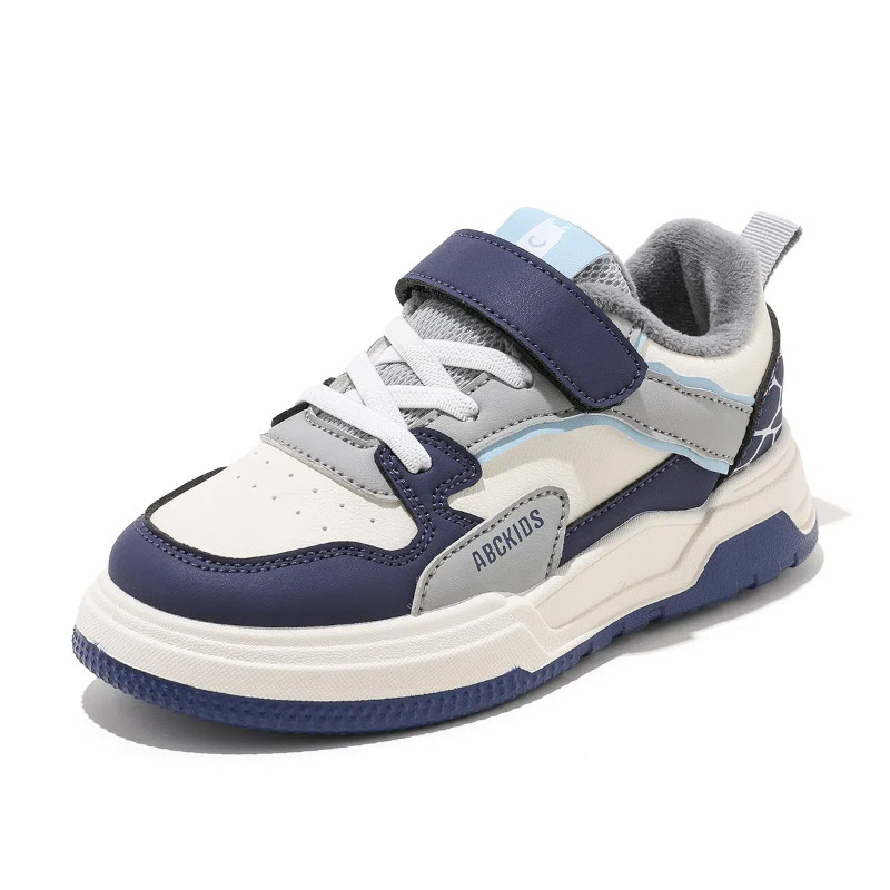 abckids童鞋2025年秋冬季新款儿童加绒保暖棉鞋板鞋魔术贴运动鞋,淘宝优惠券,粉丝福利购,淘宝优惠卷