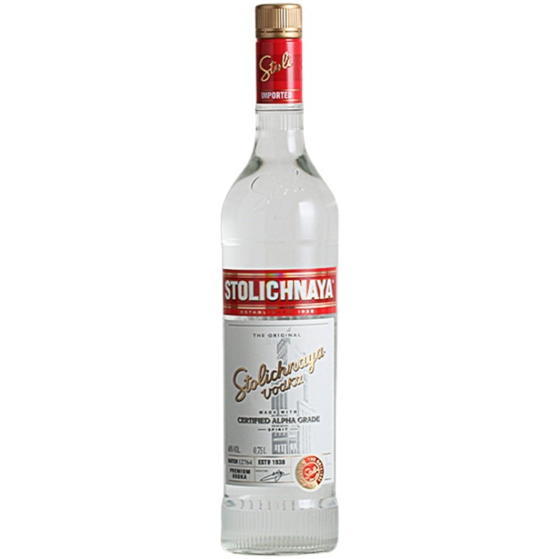 原装进口 苏连红伏特加 STOLICHNAYA VODKA 苏红行货700ML 包邮 - 图3