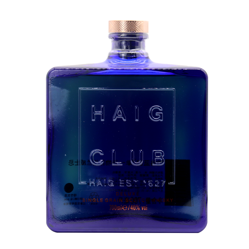 进口洋酒苏格兰翰格蓝爵单一麦芽威士忌酒Haig Club 700ml洋酒-图3