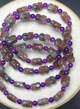 天然极光貔貅单圈手链男女款礼物