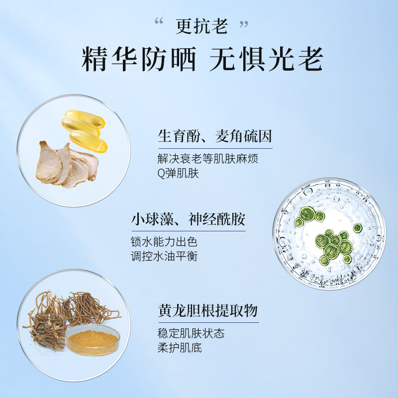 ampleur日本防晒霜面部女小白伞 AMPLEUR 海外防晒霜